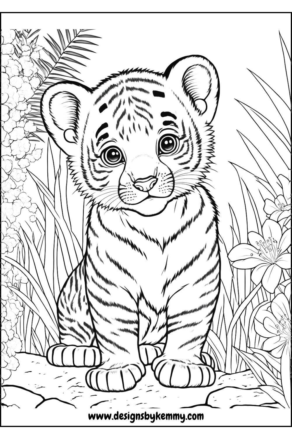Free Animal Coloring Pages - Free Worksheet For Kids | Lion coloring