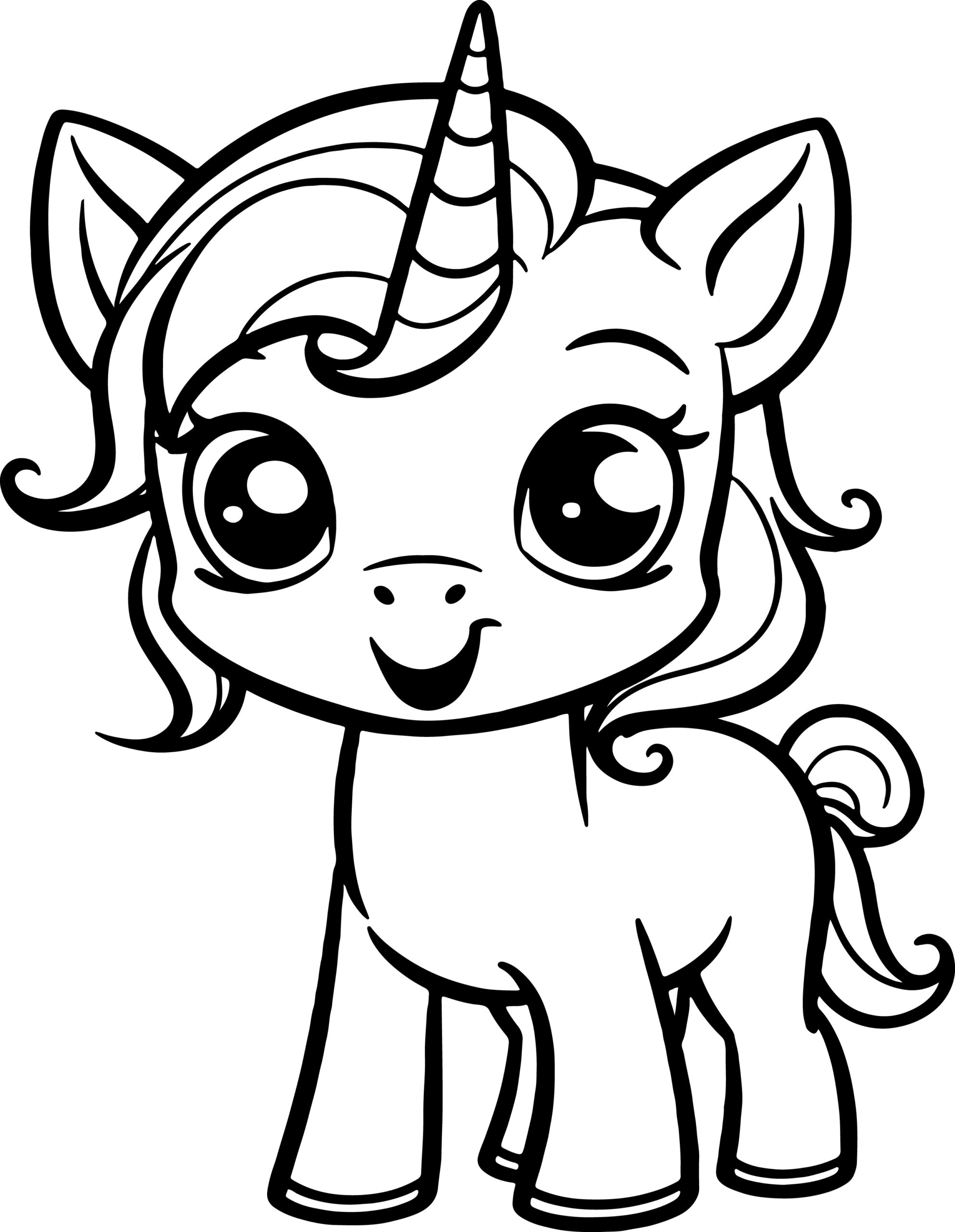 Coloring Pages Of Unicorn