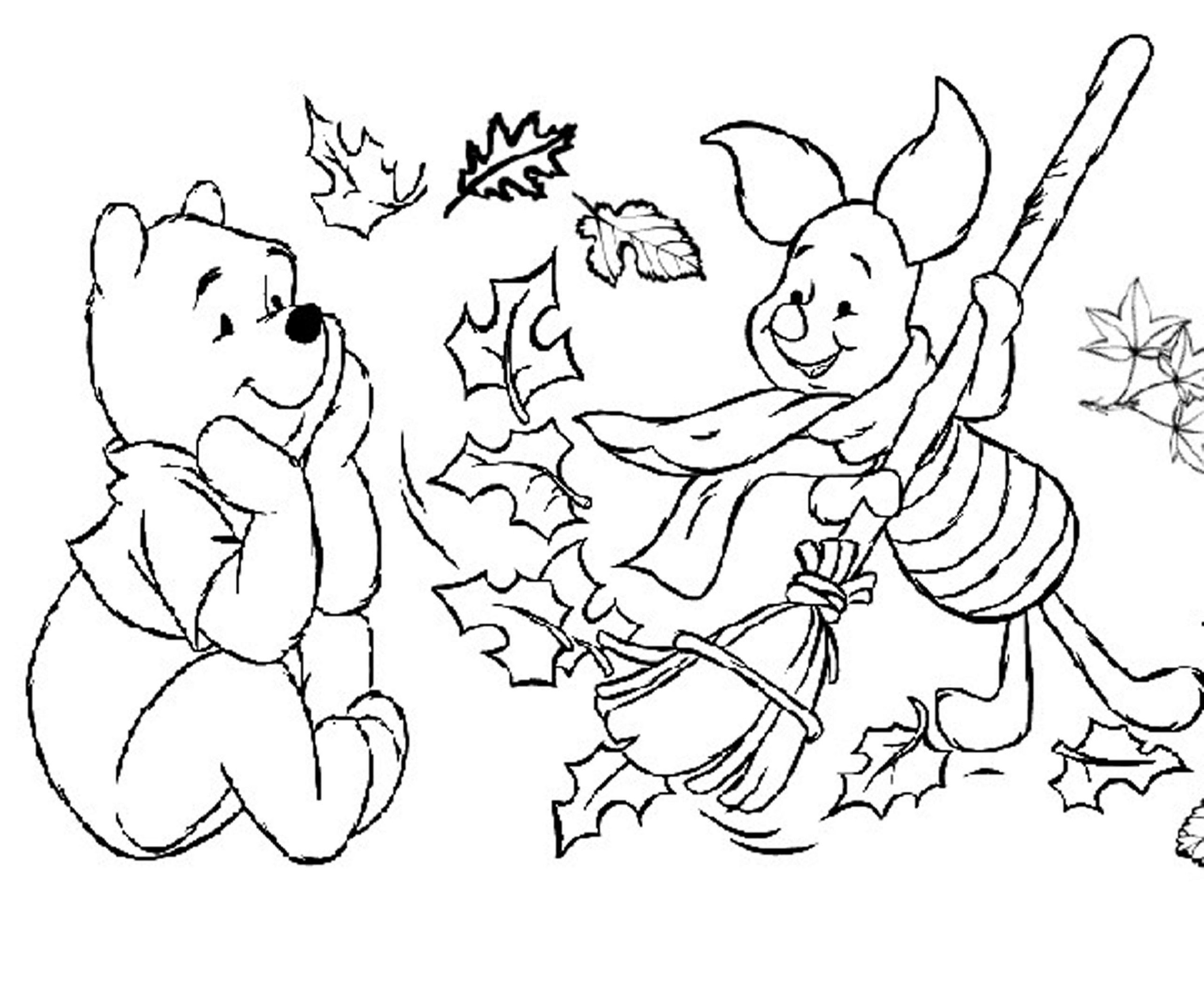 Large Printable Fall Coloring Pages Coloring Pages