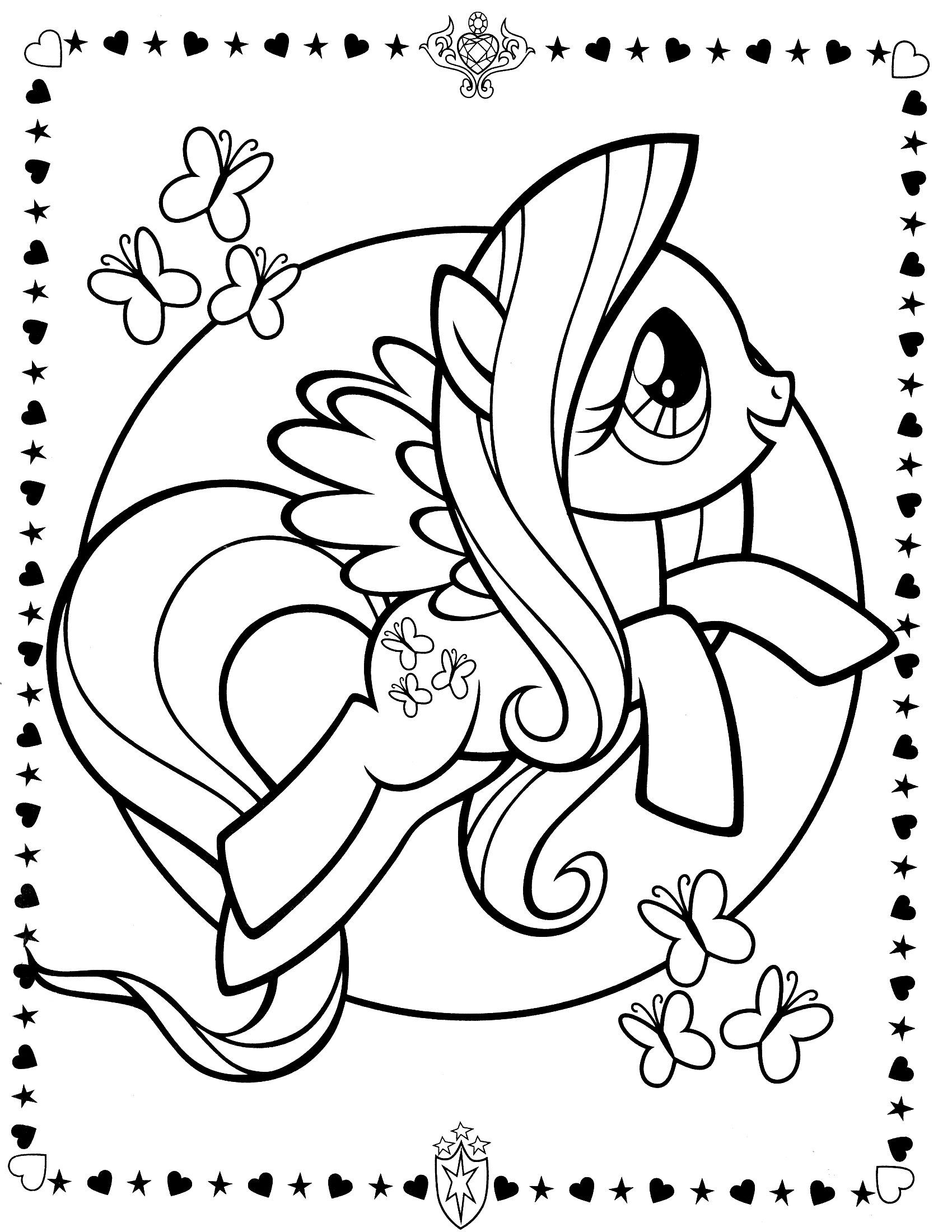 My Little Pony Coloring Pages Pdf at GetDrawings | Free download