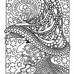 Printable Coloring Page For Adults