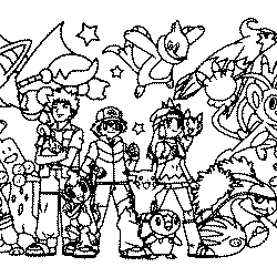 Coloring Page Pokemon