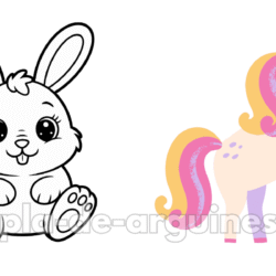 Easy coloring pages for kids