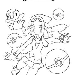 Printable Pokemon Coloring Page