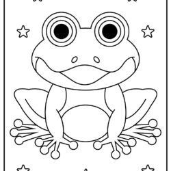 Frog Coloring Page