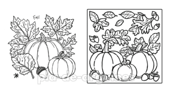 Fall Coloring Pages