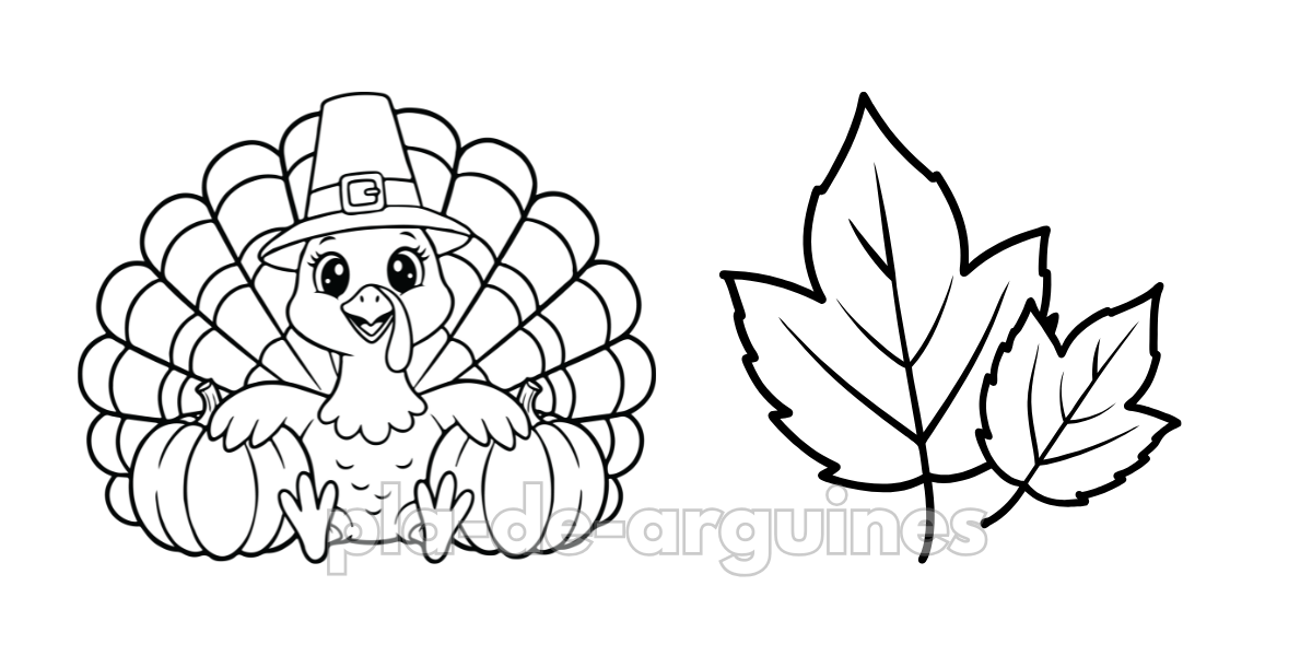Turkey Fall Coloring Pages