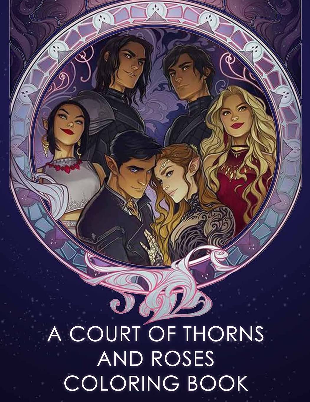 A Court Of Thorns And Roses Coloring Pages [2025]
