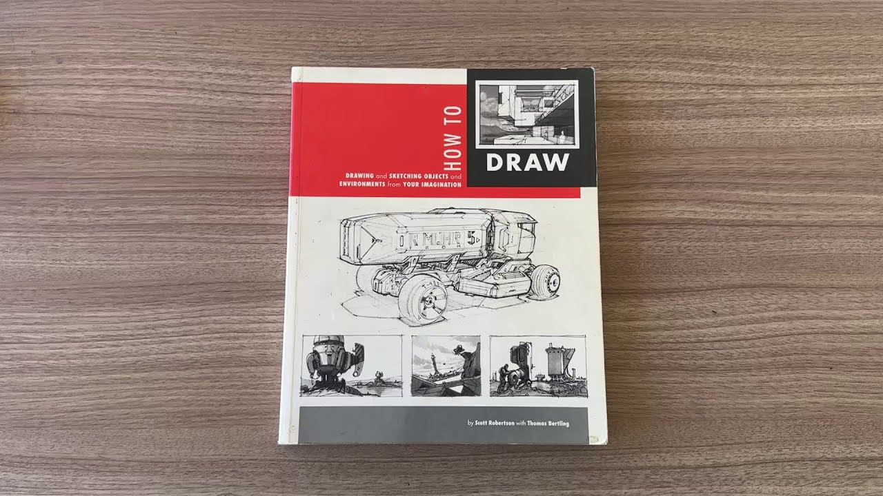 How to Draw by Scott Robertson - Book Review & Flip Through - YouTube