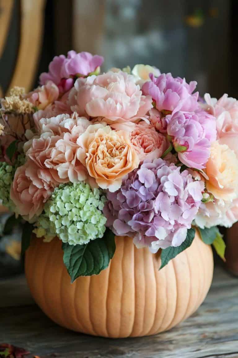 31 Gorgeous Pumpkin Flower Arrangements to Try This Fall