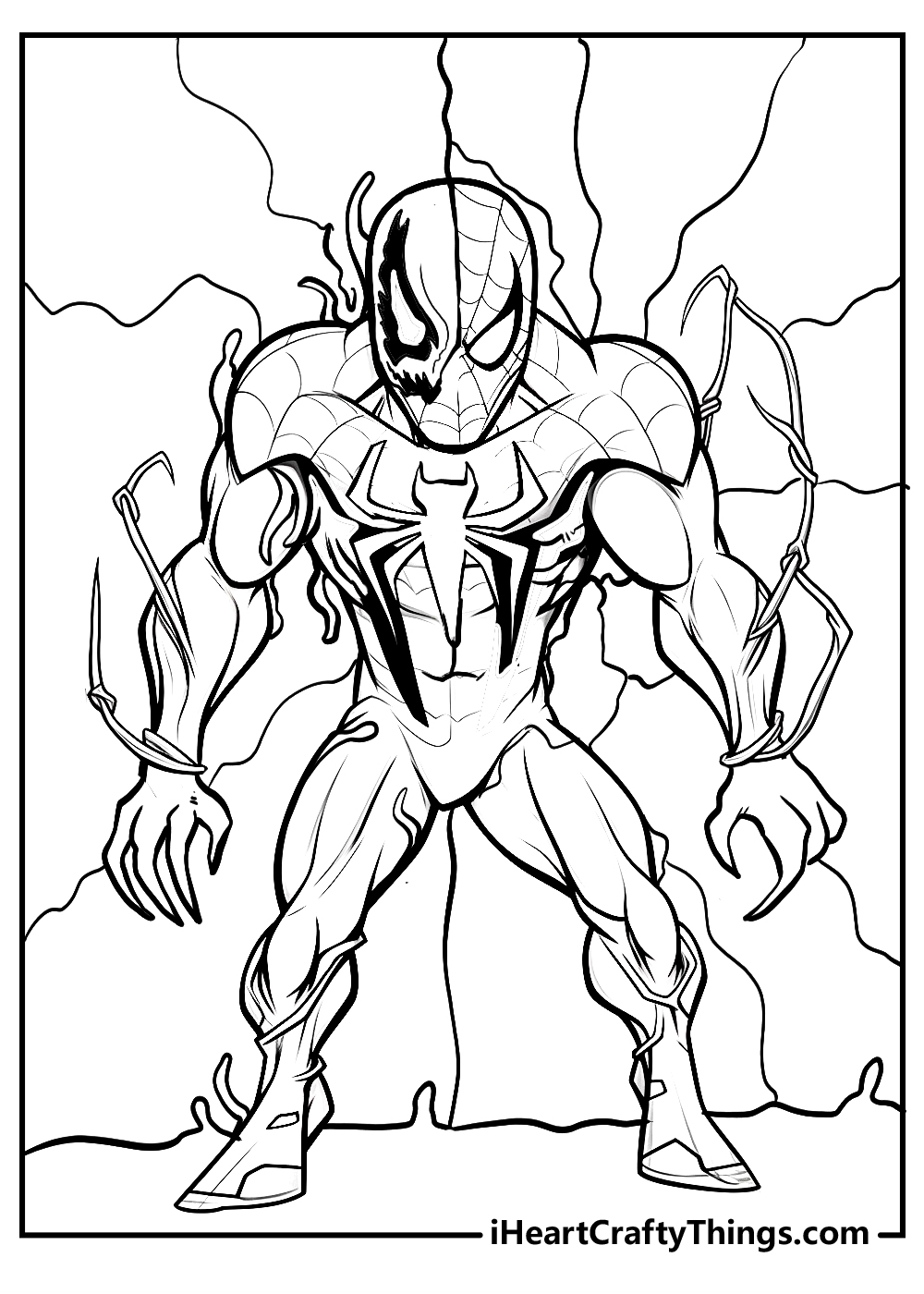 Venom Coloring Pages [2025]
