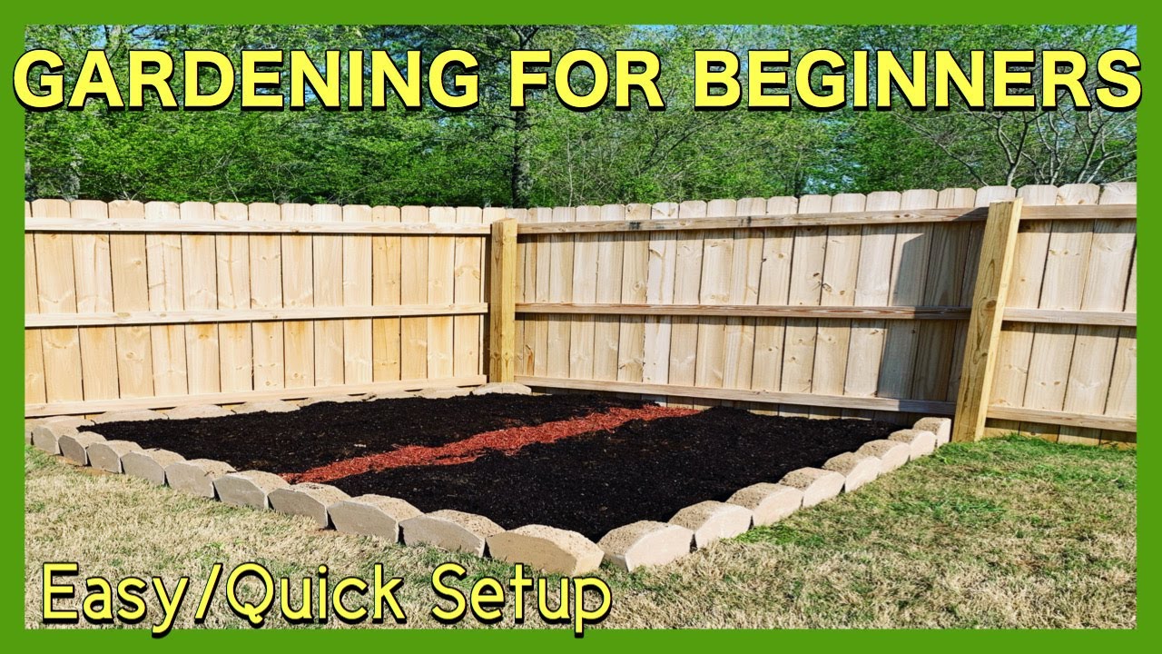 Starting A Garden Beginners at James Glassop blog