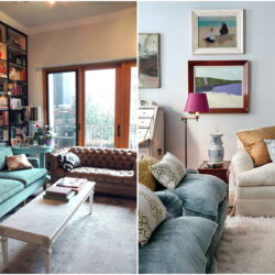 Mismatched Living Room Furniture