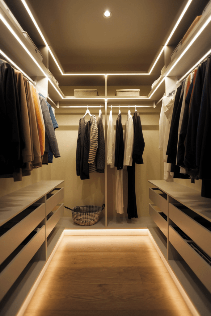 Maximize Space With These 15 Small Walk-In Closet Ideas - The Savvy Folks