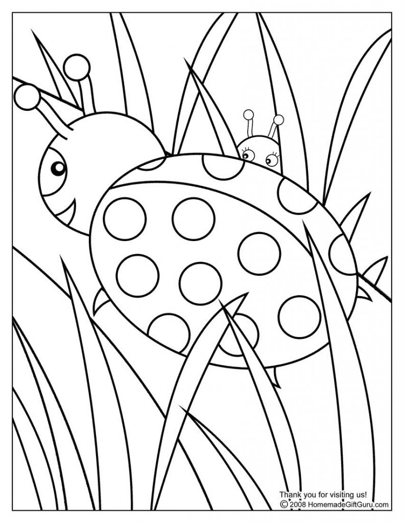 Free Easy Coloring Pages For Kids at GetDrawings | Free download
