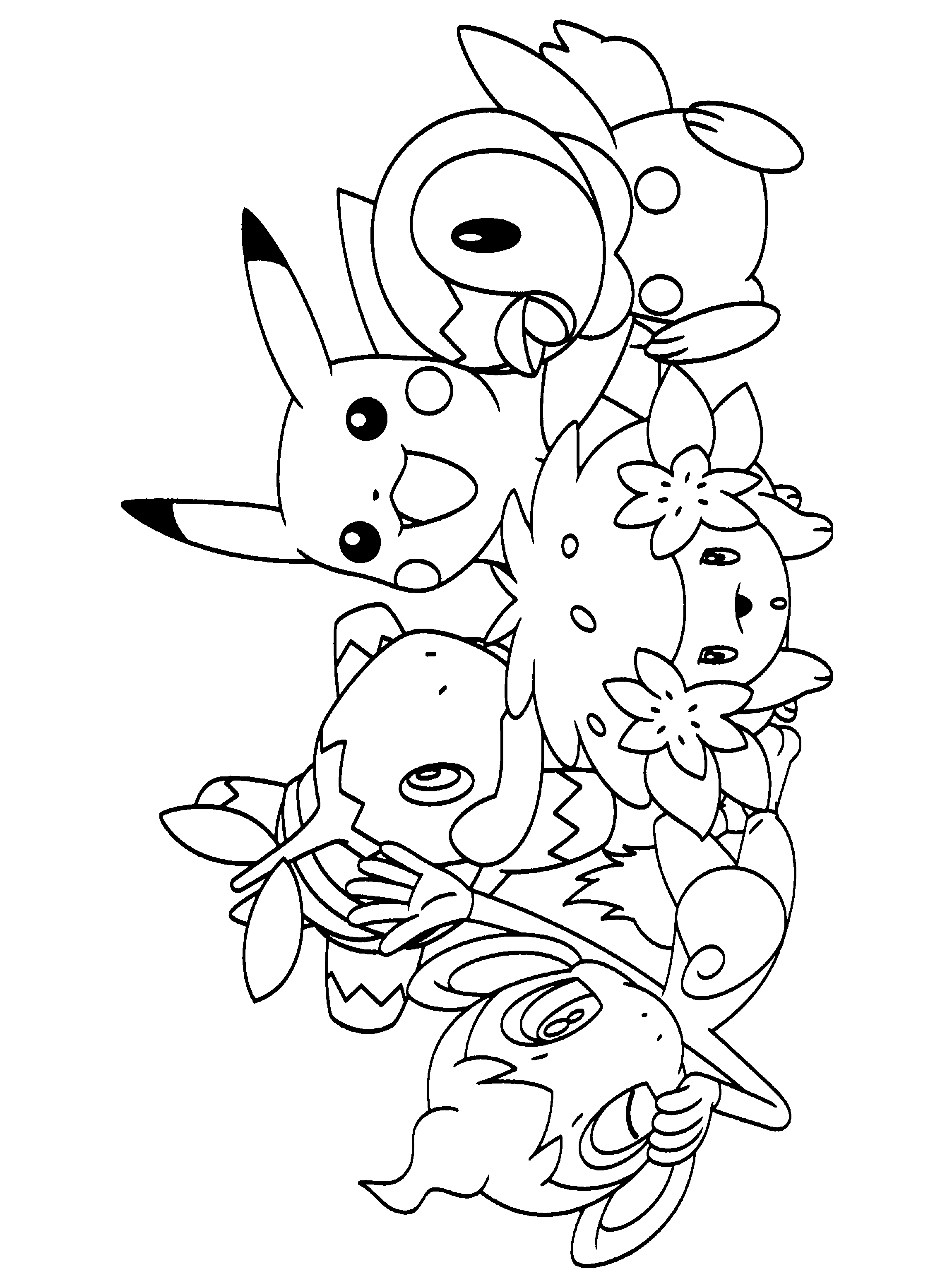 Coloring Page - Pokemon coloring pages 54 | Pokemon coloring sheets
