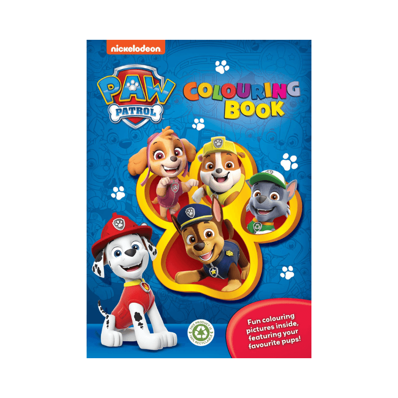Paw Patrol Coloring Book Printable JUMBO COLORING BOOK PAW PATROL