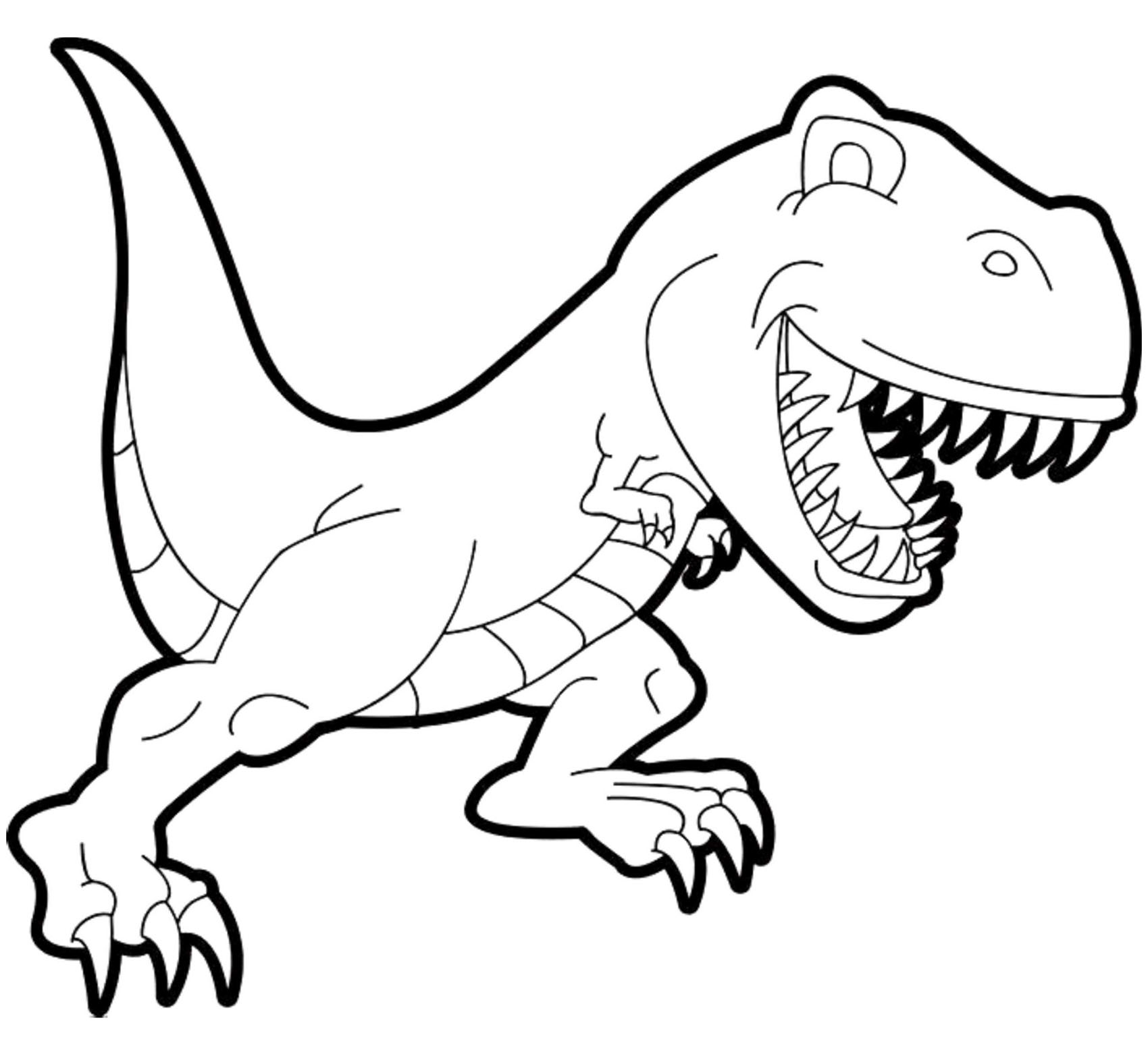 T-rex - Dinosaur Coloring Pages