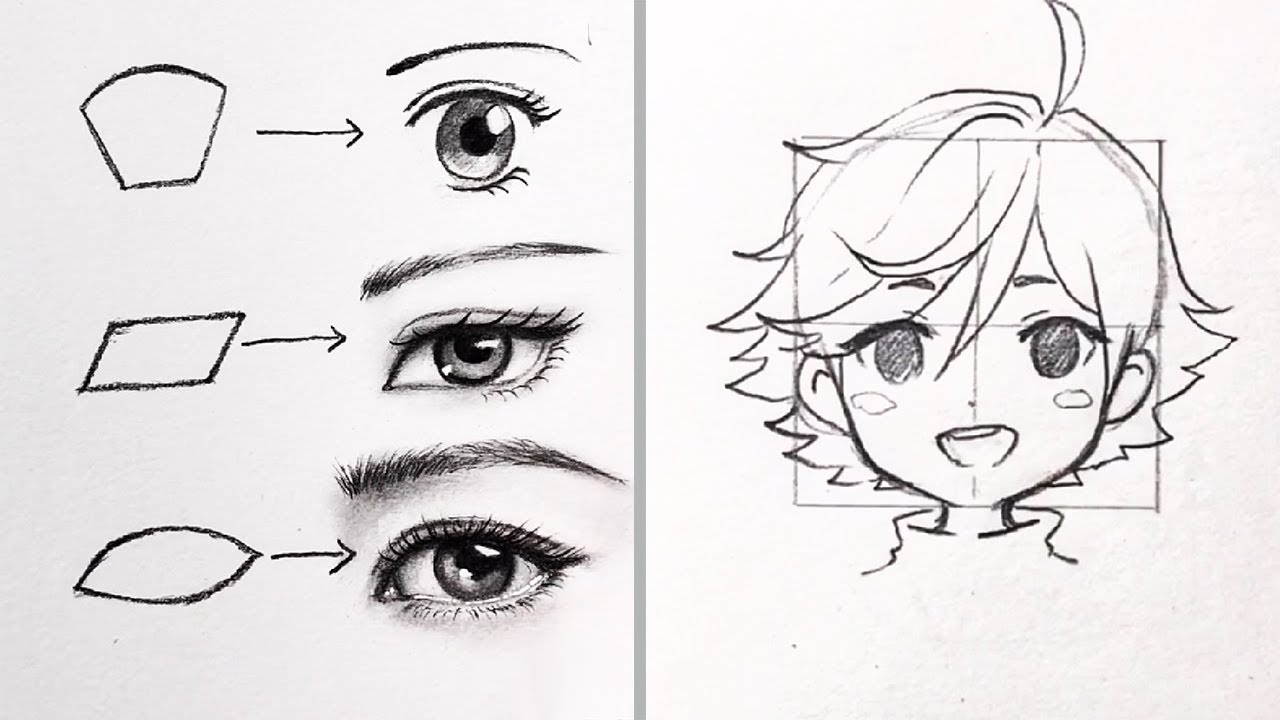 How to Draw Anime Characters. Anime Drawing Tutorials - YouTube