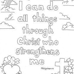 Christian Coloring Pages For Kids