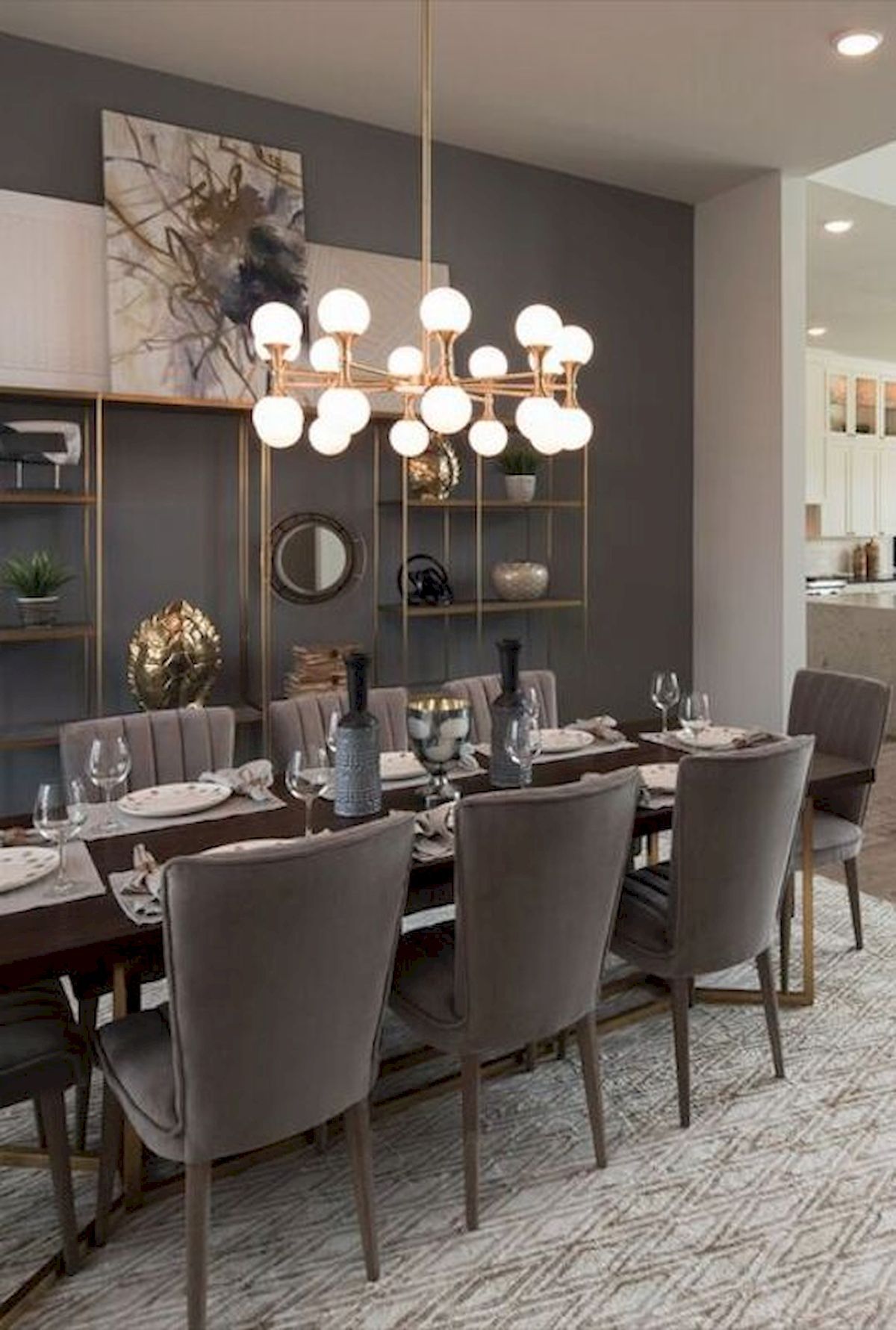 Elegant Dining Room Contemporary Design