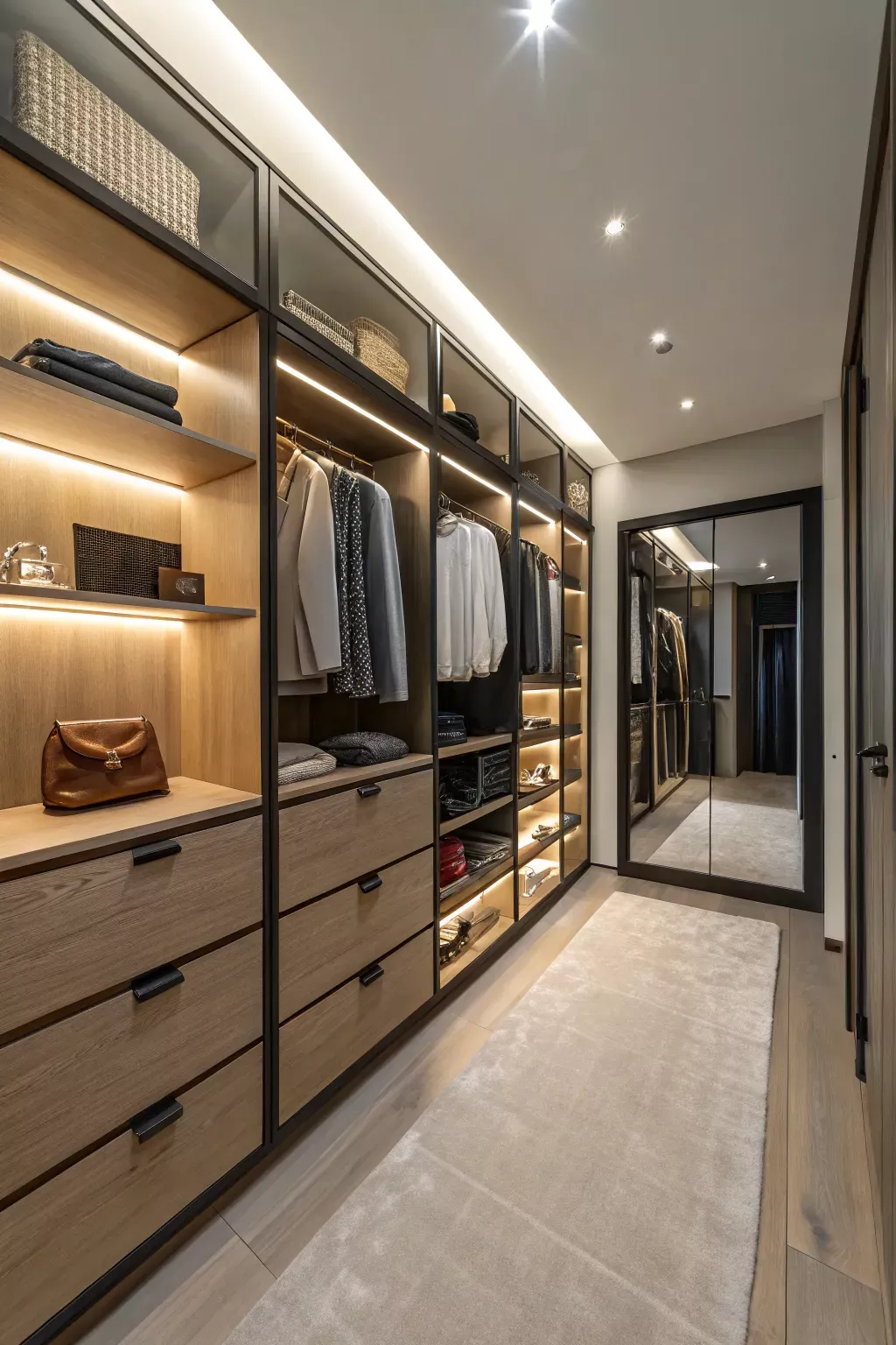 Modern Walk-In Closet Design Trends 2025: Smart Storage Meets Style