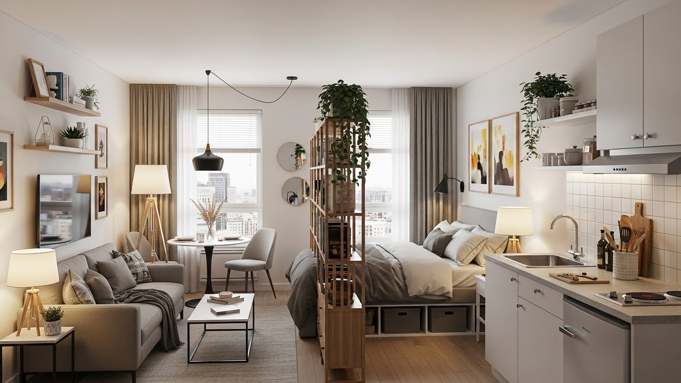 Stylish Studio Apartment Ideas to Maximize Your Space