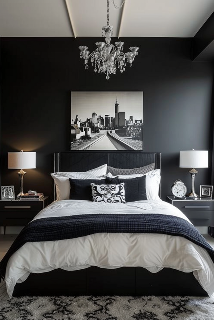 Black and White Bedroom Ideas for Small Spaces: Maximize Space with