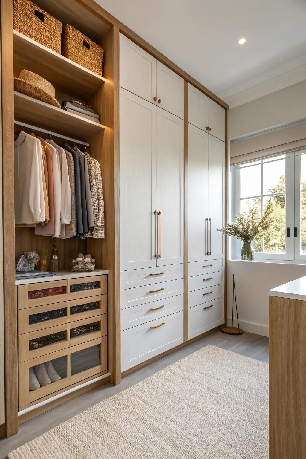 16+ Inspiring Wall to Wall Closet Ideas - Vervilla
